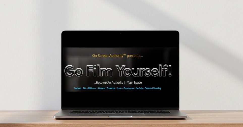 On-Screen Authority – Go Film Yourself