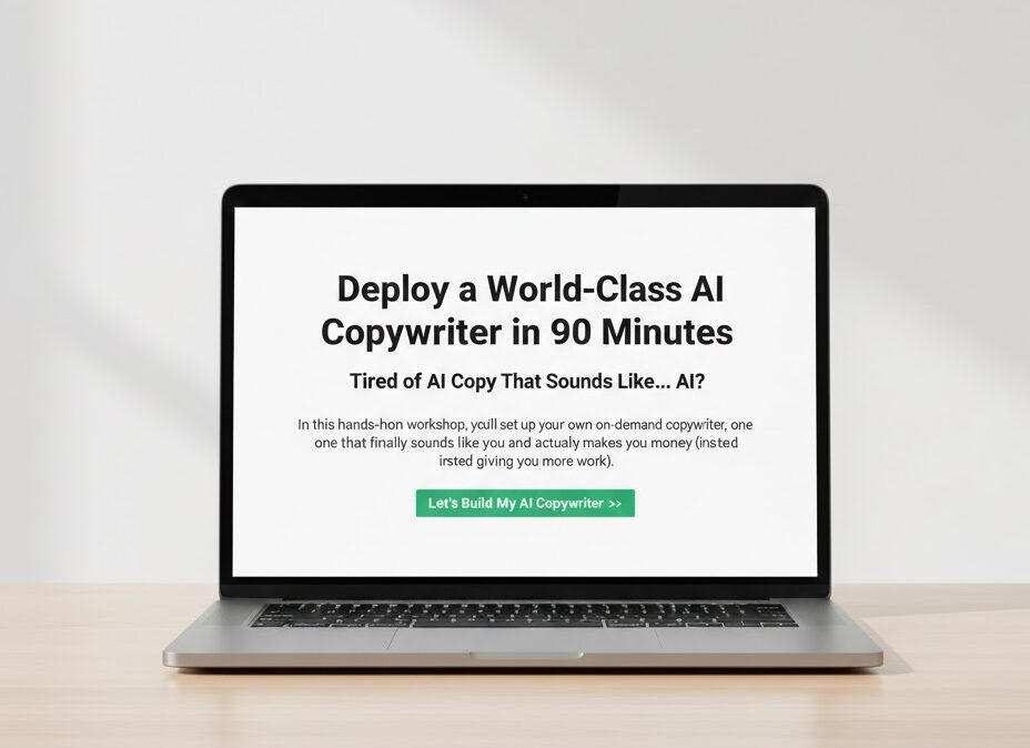 Digital Marketer – Deploy a World-Class AI Copywriter in 90 Minutes