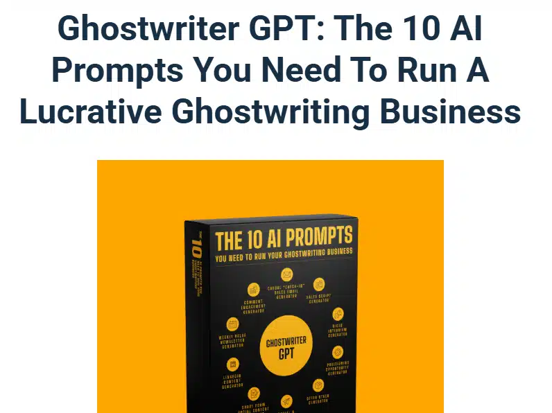 Dickie Bush and Nicholas Cole – Ghostwriter GPT