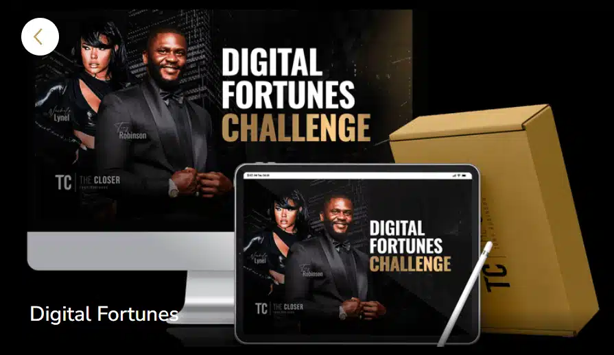 Tony Robinson – Digital Fortunes System
